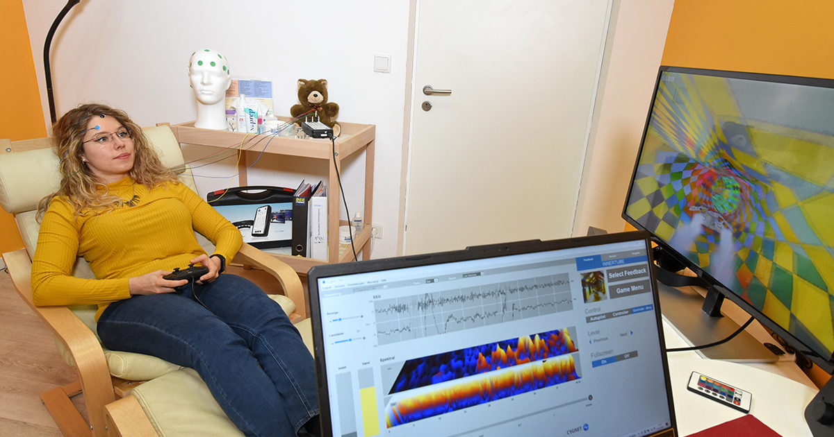 Anwendung von Neurofeedback